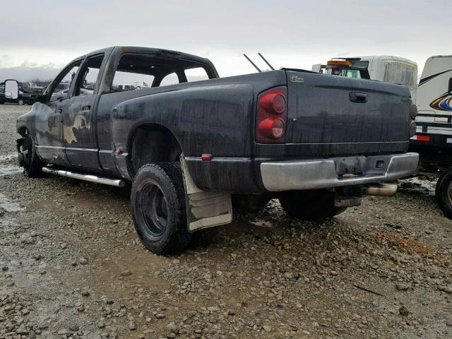 3D7MX48CX7G745322 - 2007 DODGE RAM 3500 S BLACK photo 3