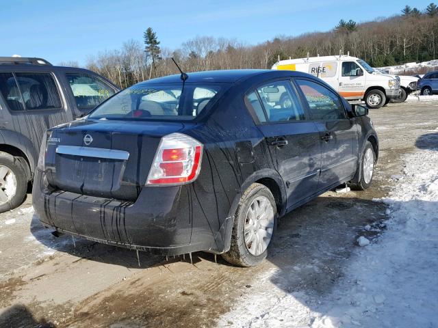 3N1AB6AP1AL726597 - 2010 NISSAN SENTRA 2.0 BLACK photo 4