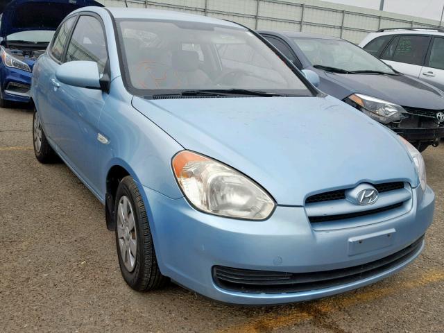 KMHCM36C97U036241 - 2007 HYUNDAI ACCENT GS BLUE photo 1