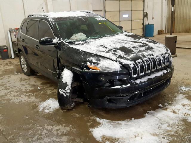 1C4PJMCS2FW544845 - 2015 JEEP CHEROKEE L BLACK photo 1