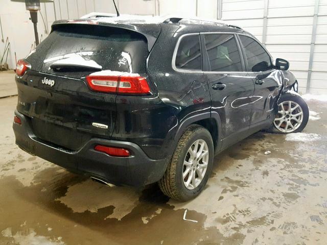 1C4PJMCS2FW544845 - 2015 JEEP CHEROKEE L BLACK photo 4