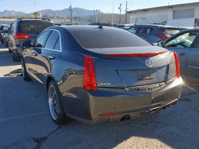 1G6AA5RX4E0191463 - 2014 CADILLAC ATS BLACK photo 3