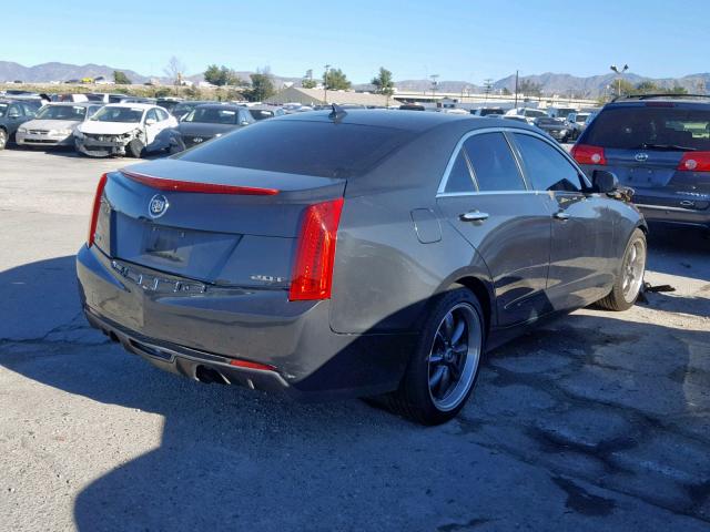 1G6AA5RX4E0191463 - 2014 CADILLAC ATS BLACK photo 4