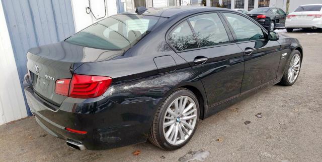 WBAFU9C56BC786105 - 2011 BMW 550 XI BLACK photo 4