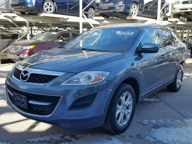 JM3TB3BA9B0313735 - 2011 MAZDA CX-9 GRAY photo 2