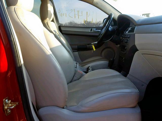 2A4GM48406R908202 - 2006 CHRYSLER PACIFICA RED photo 5