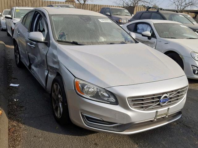 YV1612FH0E1279400 - 2014 VOLVO S60 T5 SILVER photo 1