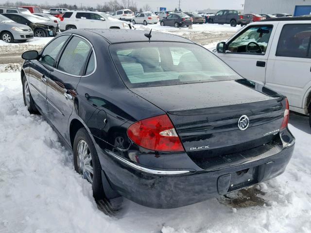 2G4WC582771167518 - 2007 BUICK LACROSSE C BLACK photo 3