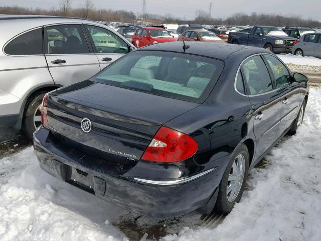 2G4WC582771167518 - 2007 BUICK LACROSSE C BLACK photo 4