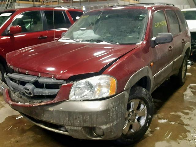 4F2CZ96133KM41900 - 2003 MAZDA TRIBUTE ES 红色 照片 2