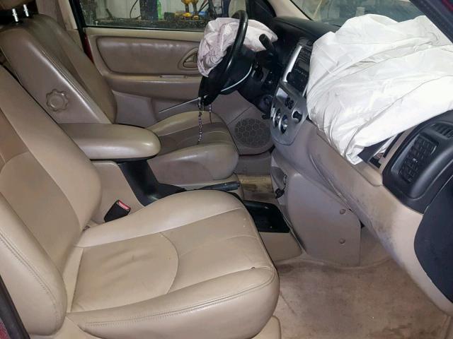 4F2CZ96133KM41900 - 2003 MAZDA TRIBUTE ES 红色 照片 5