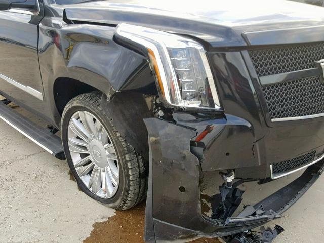 1GYS4CKJ9KR218080 - 2019 CADILLAC ESCALADE P BLACK photo 9