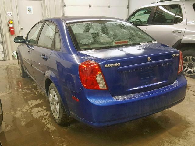 KL5JD56Z88K830873 - 2008 SUZUKI FORENZA BA BLUE photo 3