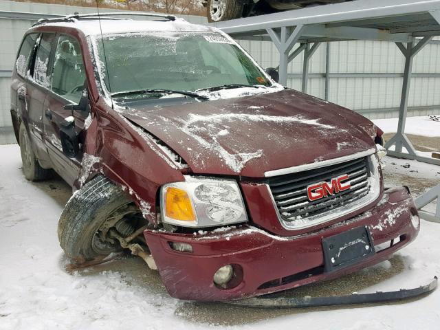 1GKDT13S352304533 - 2005 GMC ENVOY BURGUNDY photo 1