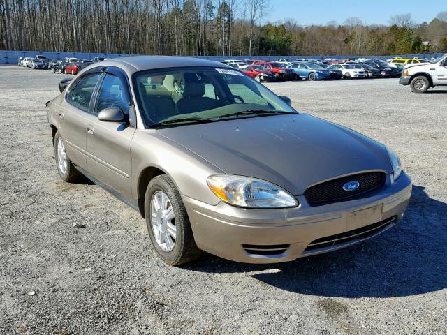 1FAHP56U45A179110 - 2005 FORD TAURUS SEL BROWN photo 1