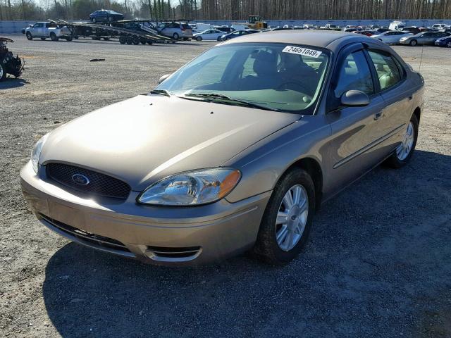 1FAHP56U45A179110 - 2005 FORD TAURUS SEL BROWN photo 2