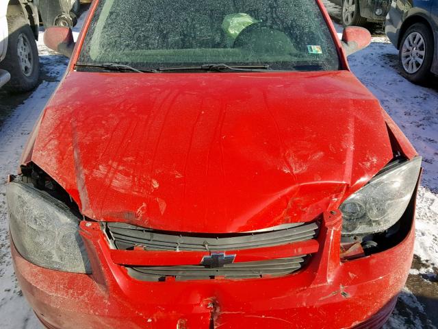 1G1AF5F50A7194601 - 2010 CHEVROLET COBALT 2LT RED photo 7