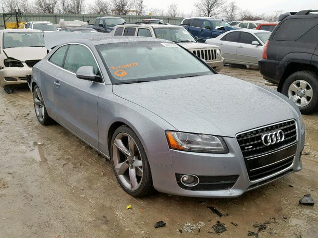 WAUDK78T78A034197 - 2008 AUDI A5 QUATTRO GRAY photo 1