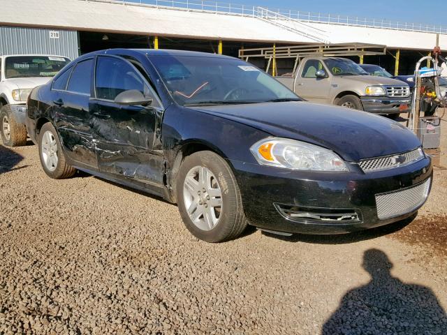 2G1WB5E34F1151322 - 2015 CHEVROLET IMPALA LIM BLACK photo 1