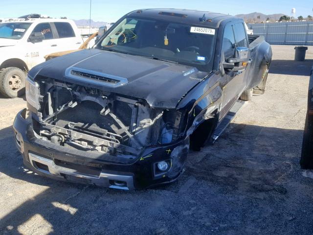 1GT42YEY9HF153767 - 2017 GMC SIERRA K35 BLACK photo 2