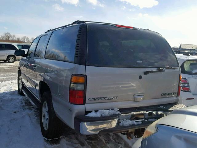 1GNEC16Z85J196562 - 2005 CHEVROLET SUBURBAN C SILVER photo 3