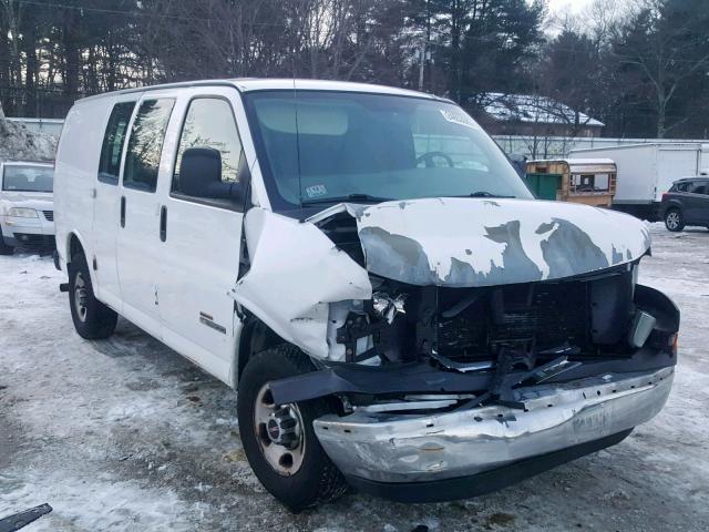 1GTGG252X61137210 - 2006 GMC SAVANA G25 WHITE photo 1