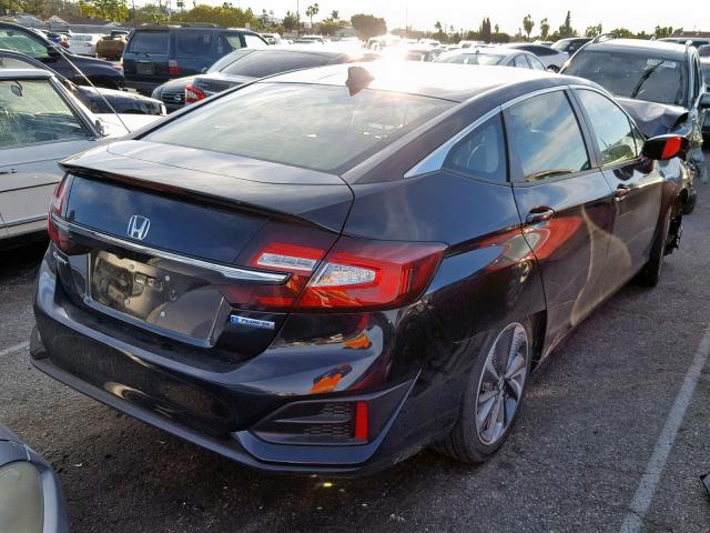 JHMZC5F10JC019674 - 2018 HONDA CLARITY BLACK photo 4