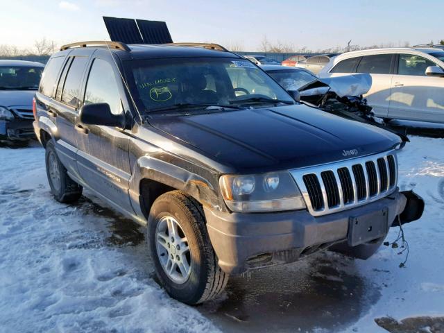 1J4GW48S62C110783 - 2002 JEEP GRAND CHER BLUE photo 1