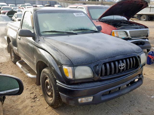 5TENL42N01Z729940 - 2001 TOYOTA TACOMA BLACK photo 1