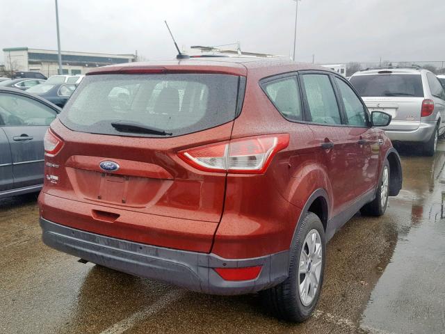 1FMCU0F77EUB48647 - 2014 FORD ESCAPE S ORANGE photo 4