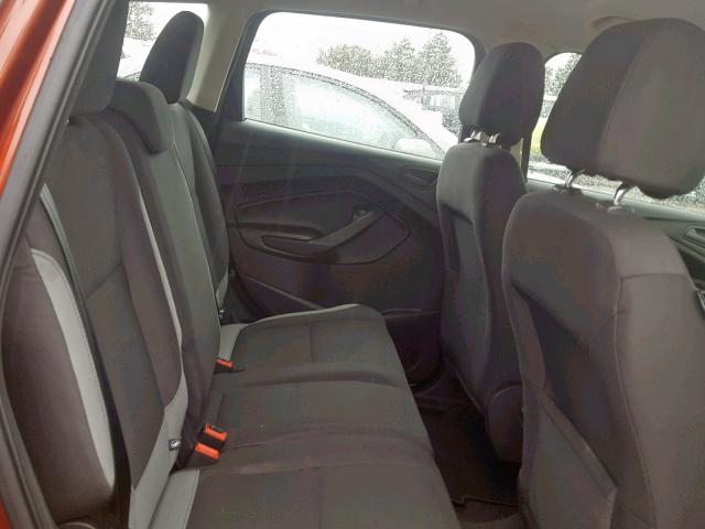 1FMCU0F77EUB48647 - 2014 FORD ESCAPE S ORANGE photo 6