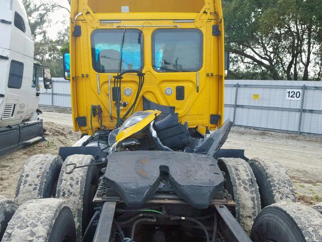 1FUJGEDV0DSBU6696 - 2013 FREIGHTLINER CASCADIA 1 YELLOW photo 6