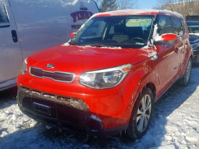 KNDJP3A5XF7789561 - 2015 KIA SOUL + RED photo 2