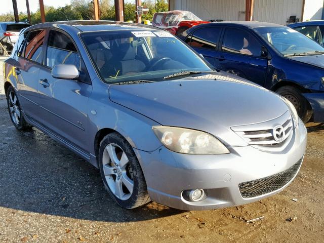 JM1BK343541200302 - 2004 MAZDA 3 HATCHBAC GRAY photo 1