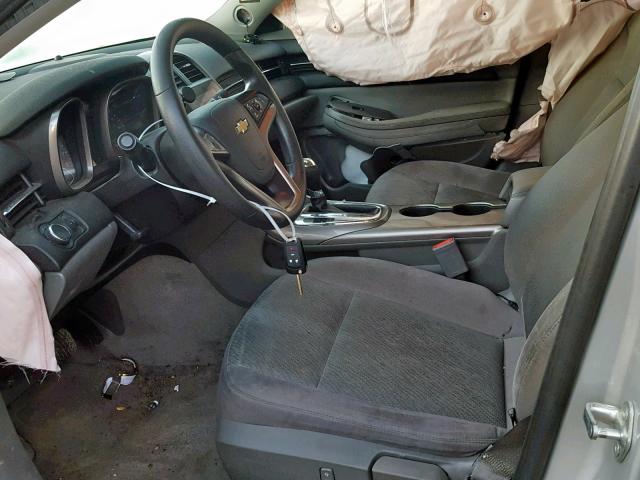 1G11B5SA3DF232119 - 2013 CHEVROLET MALIBU LS GRAY photo 5