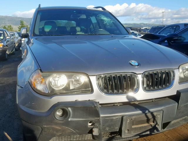 WBXPA73424WC35883 - 2004 BMW X3 2.5I SILVER photo 1