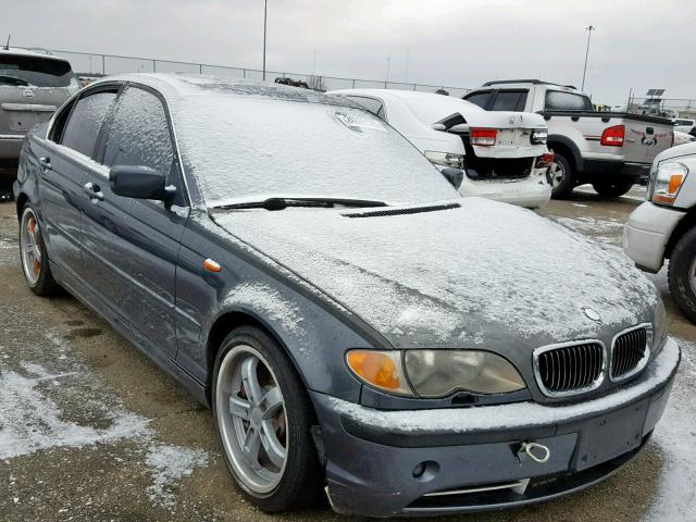 WBAEV53443KM26539 - 2003 BMW 330 I BLUE photo 1