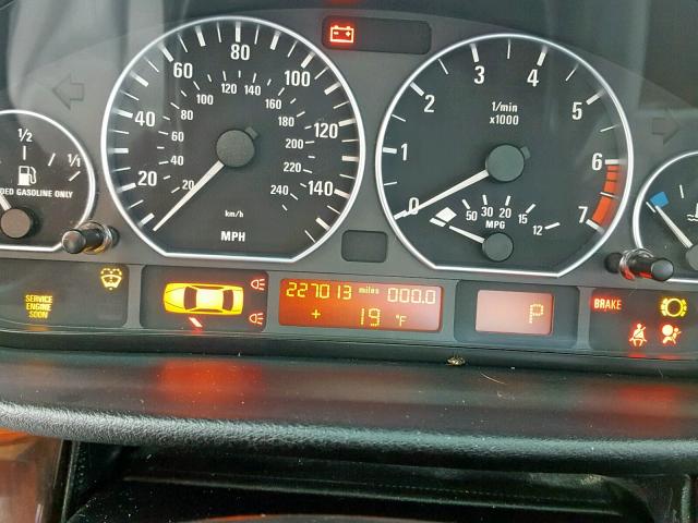 WBAEV53443KM26539 - 2003 BMW 330 I BLUE photo 8