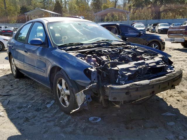 1FAFP55U04A120367 - 2004 FORD TAURUS SES BLUE photo 1