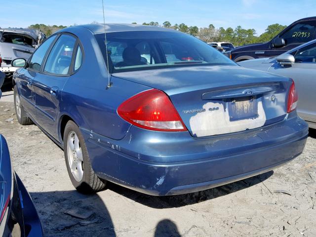 1FAFP55U04A120367 - 2004 FORD TAURUS SES BLUE photo 3