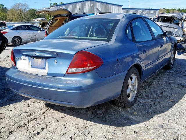 1FAFP55U04A120367 - 2004 FORD TAURUS SES BLUE photo 4