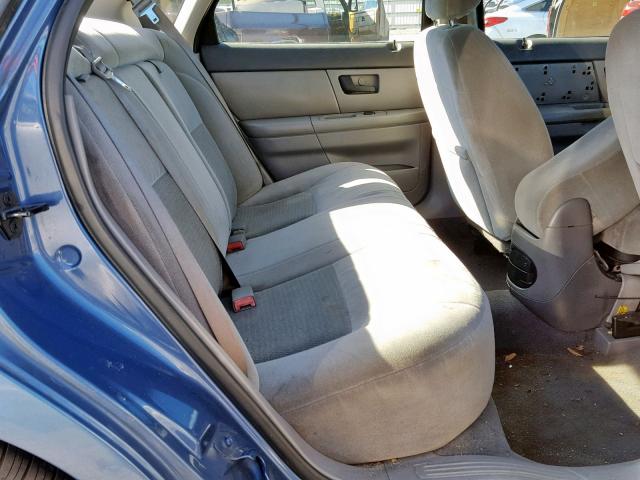 1FAFP55U04A120367 - 2004 FORD TAURUS SES BLUE photo 6