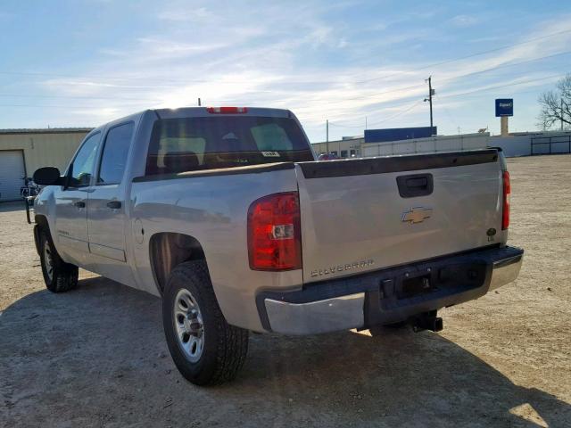 2GCEC13C981153887 - 2008 CHEVROLET SILVERADO SILVER photo 3