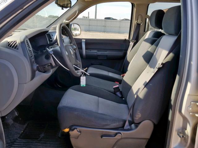 2GCEC13C981153887 - 2008 CHEVROLET SILVERADO SILVER photo 5