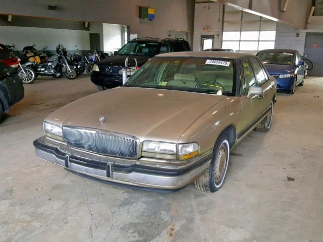 1G4CW53L2N1627617 - 1992 BUICK PARK AVENU BEIGE photo 2