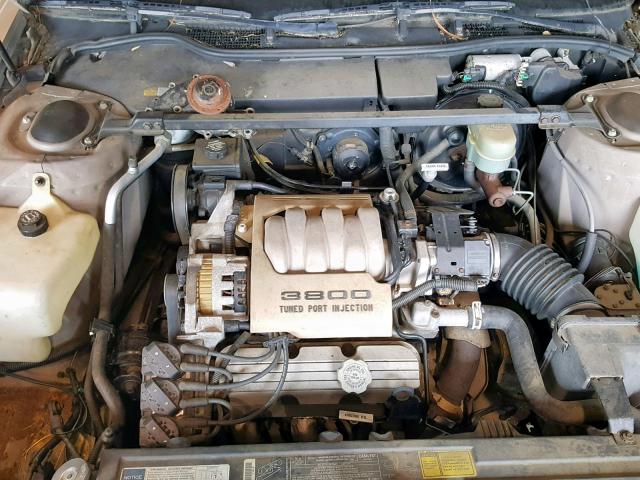 1G4CW53L2N1627617 - 1992 BUICK PARK AVENU BEIGE photo 7