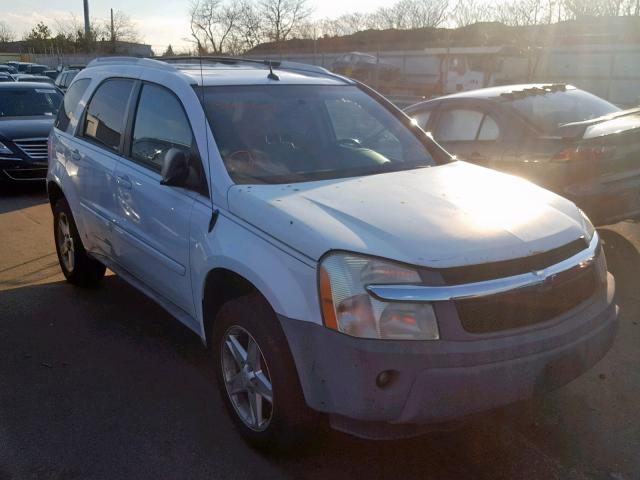 2CNDL73F356200317 - 2005 CHEVROLET EQUINOX LT WHITE photo 1