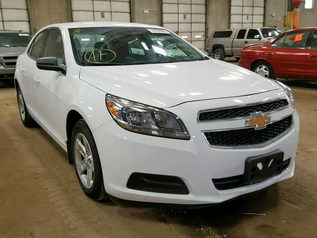1G11B5SA7DF349072 - 2013 CHEVROLET MALIBU LS WHITE photo 1