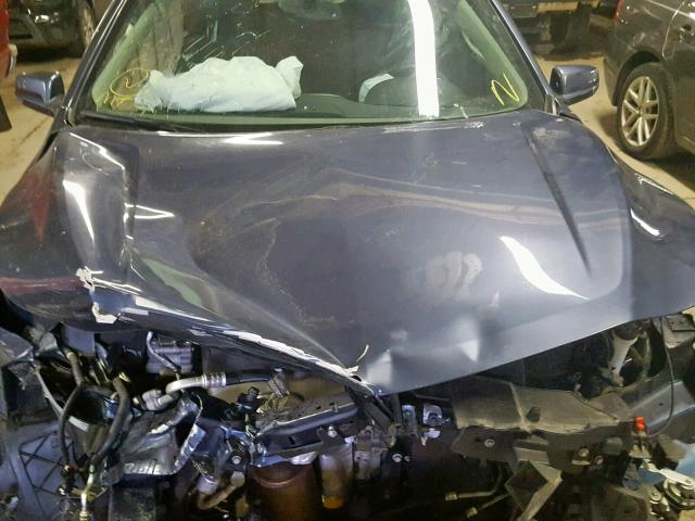 1G11C5SAXDF250503 - 2013 CHEVROLET MALIBU 1LT BLUE photo 7