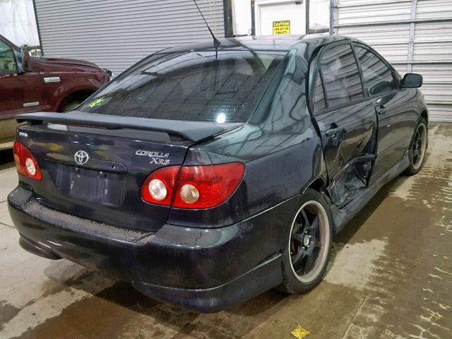 2T1BY30E15C501569 - 2005 TOYOTA COROLLA XR 黑色 照片 4